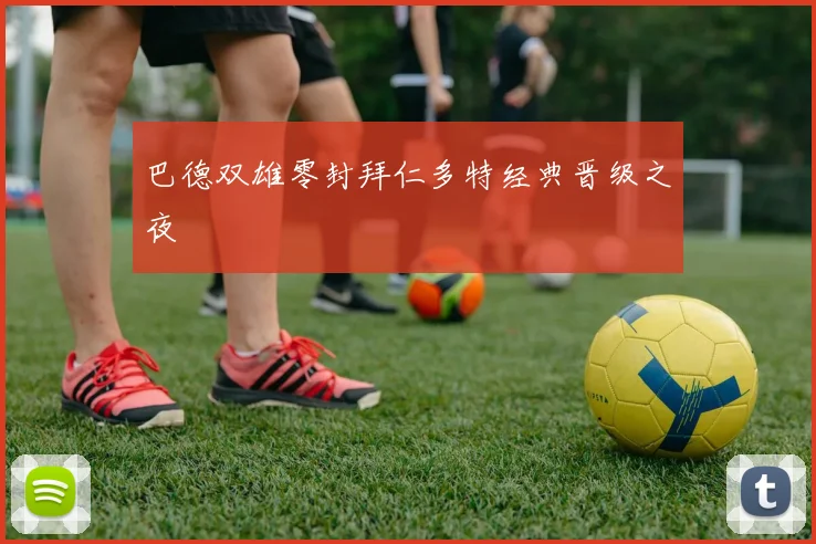 巴德双雄零封拜仁多特经典晋级之夜